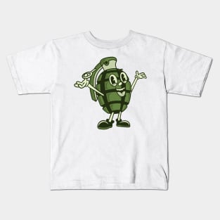 Grenade bomb Kids T-Shirt